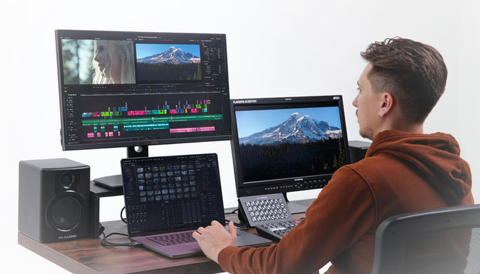 Element 7 edit bay — where AI-powered strategy meets hands-on creative execution